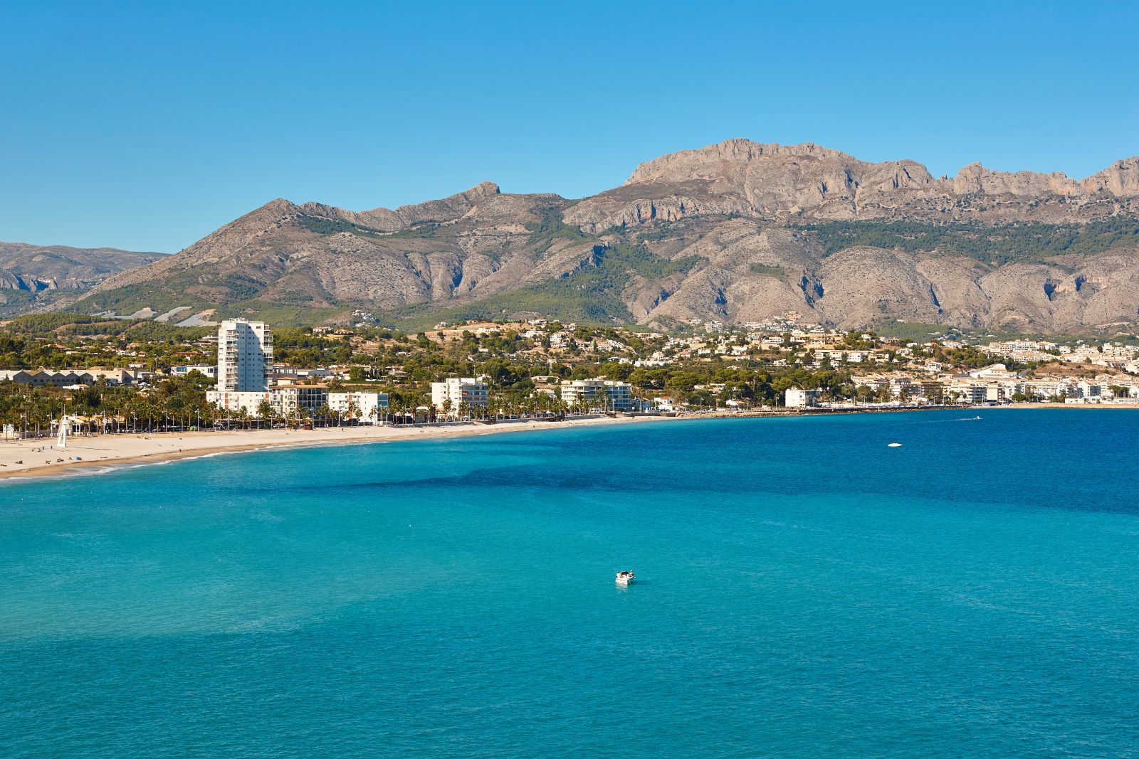 Costa Blanca strender og hoteller